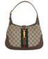 Balenciaga Hacker Project Jackie 1961, &pound;1,100, Handbags, Beige/Brown/Green/Red, Coated Canvas/Leather, Front view
